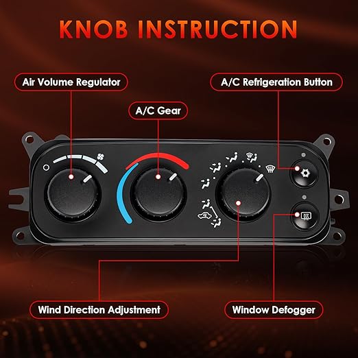 599-212 HVAC Control Module A/C Heater Climate Panel Switch Compatible - Image 7