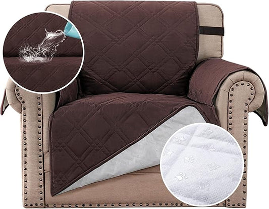 H.VERSAILTEX 100% Waterproof Sofa Slipcover Washable Armchair Cover Non-Slip by HVERSAILTEX