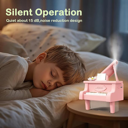 Portable Mini humidifie, 350mL Cool Mist Humidifie, 1200mAh Quiet - Image 8