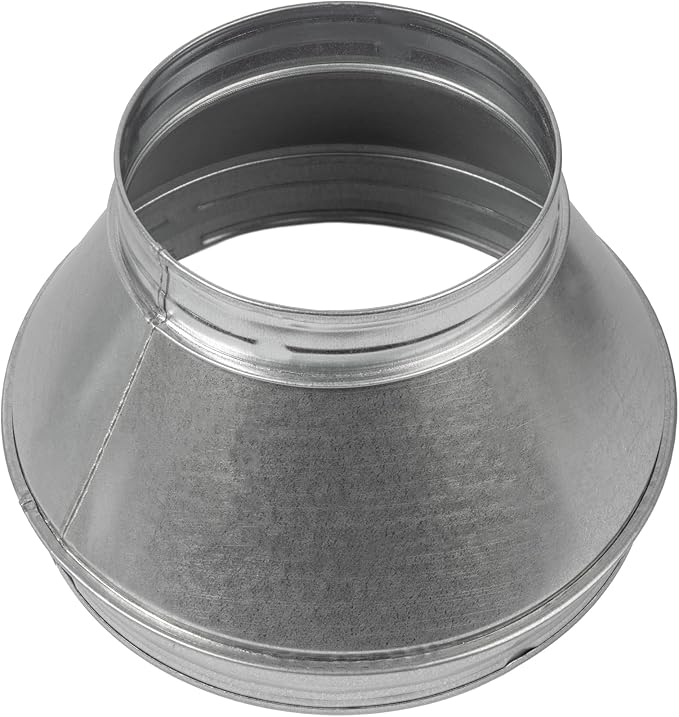 Vent Systems 12" Inch to 8" Inch Duct Reducer Adapter Connector Fitting Pipe - Image 9
