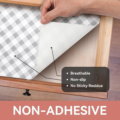 RAY STAR Shelf Liners for Kitchen Cabinets Non-Adhesive, 18 Inch X 8 Feet - Image 8