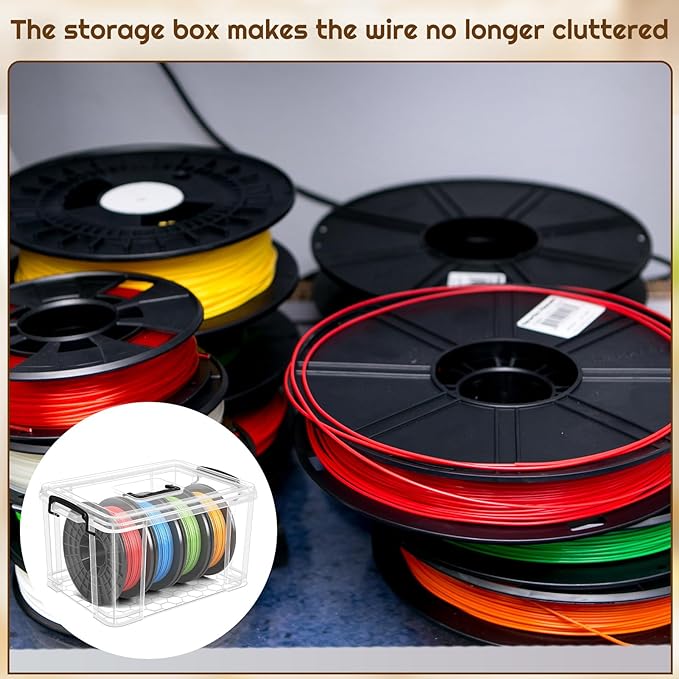 Filament Storage Box for 3D Printer Filament Storage Bin Pla Dryer Box - Image 4