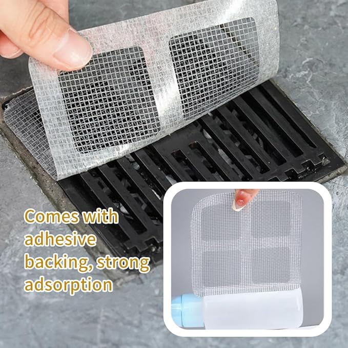 Disposable Hair Drain Stickers, 2025 Upgraded Disposable Floor Drain Filter - Image 8