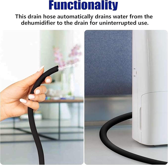 Dehumidifier Drain Hose 3/4 Inch FHT, 12 Foot, - Image 3