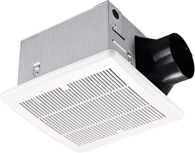 Tech Drive Bathroom fan 110 CFM, 1.5Sone No Attic access Needed Installation by TechDrive