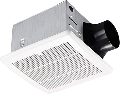 Tech Drive Bathroom fan 110 CFM, 1.5Sone No Attic access Needed Installation by TechDrive