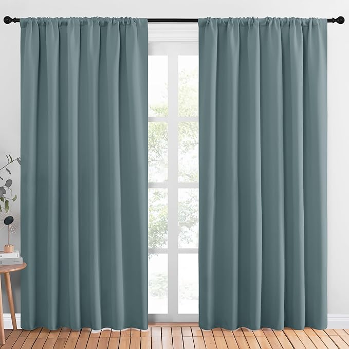 NICETOWN Living Room Curtains, 1 Pair, 70 x 84-inch, Home Decorations Thermal by NICETOWN