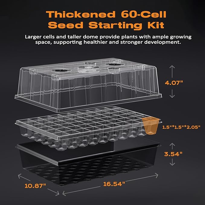 120-Cell Self-Watering Seed Starter Tray - Image 4