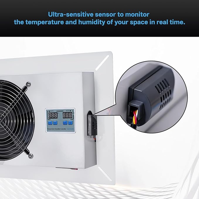 720 CFM Crawlspace Vent Fan, - Image 5