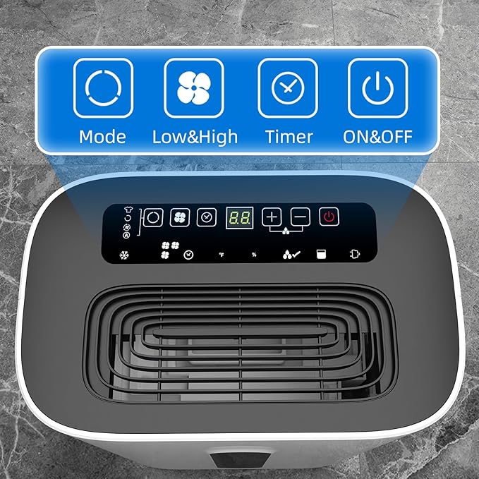 AIRPLUS 4500 Sq.Ft 70 Pint Dehumidifier - Image 4