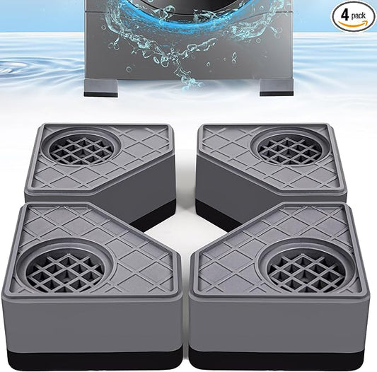 4Pcs Anti Vibration Pads for Washing Machine, Stops Washer Dryer Moving by CUISIBOT