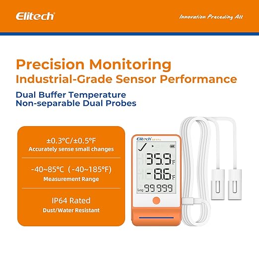 Elitech Bluetooth Thermometer Data Logger Temperature - Image 2