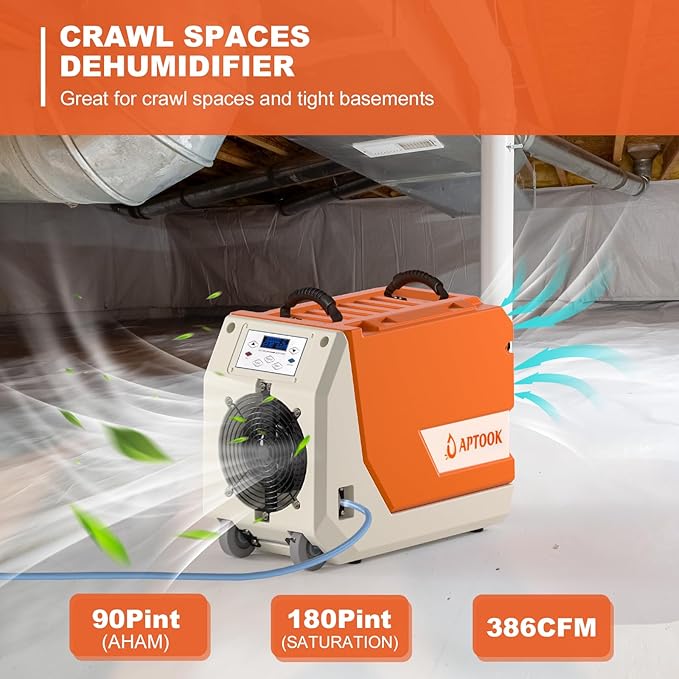180 Pint Commercial Dehumidifier - Image 3