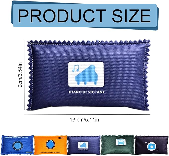 100g Desiccant Bag, Closet Dehumidifier Bags, Silica Gel Desiccant Moisture - Image 3
