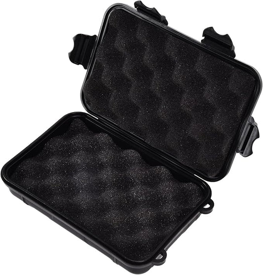 Anti-Pressure Shockproof Container Box, Small Waterproof Plastic Dry Storage Box by Yuecoom