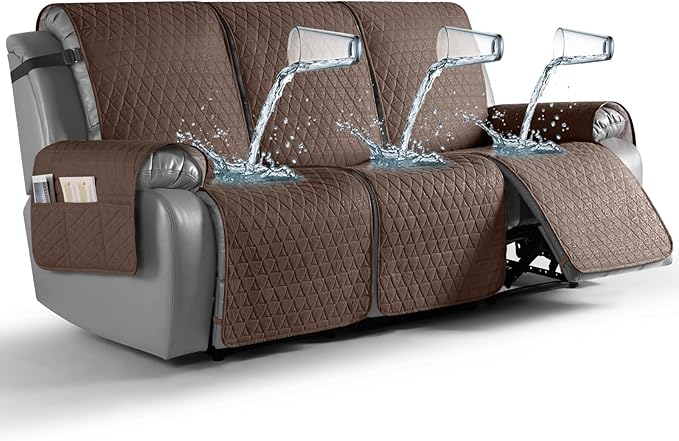 TAOCOCO 100% Waterproof Recliner Cover, Non-Slip Washable Reclining Couch Cover by TAOCOCO