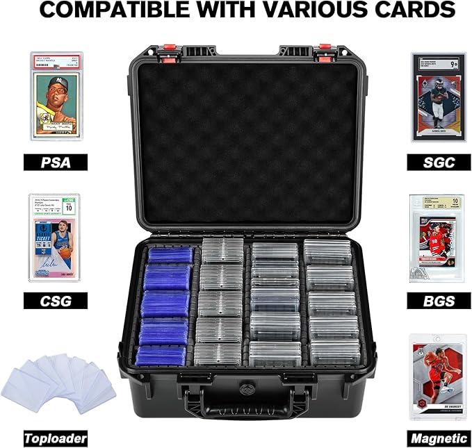 Card Storage Box for Graded Sports Cards - Image 2