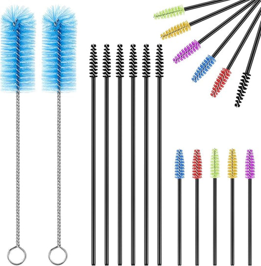 62 Pieces 3 Size Hummingbird Feeder Cleaning Brush Mini Nylon Tube Brush Set by Perthlin