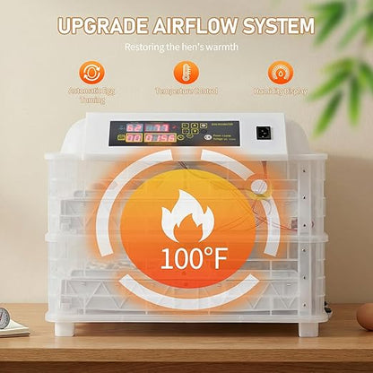 Winado Incubators for Hatching Eggs, 96 Egg Incubator - Image 5
