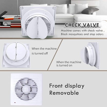 HUGOOME Exhaust Fan, 18W Ventilation Extractor - Image 6