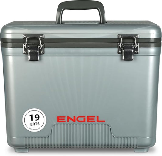 Engel 19qt Leak-Proof, Air Tight, Drybox Cooler and Small Hard Shell Lunchbox by ENGEL