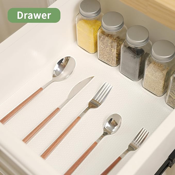 Shelf Liners 18 inch x 20 ft Kitchen Cabinets Liner Non-Stick Drawer Mats EVA - Image 4