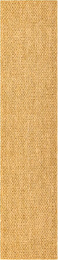 Unique Loom Collection Casual Transitional Solid Heathered Indoor/Outdoor by UniqueLoom