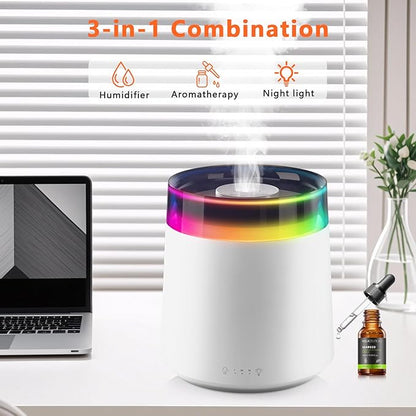 Humidifiers for Bedroom Home, 3L Top Fill Cool Mist Humidifier for Baby Nursery - Image 2