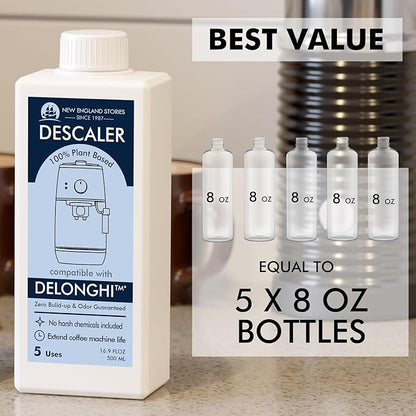 10 Uses DeLonghi Compatible Descaling Solution, Specially Designed to Clean - Image 3