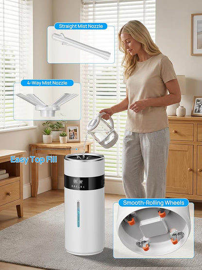 Humidifiers for Bedroom Large Room Home, 3Gal Water Tank - Image 5