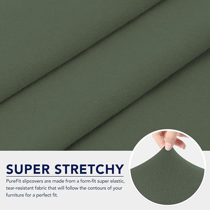 PureFit 100% Dual Waterproof Couch Cover Slipcovers - Image 4