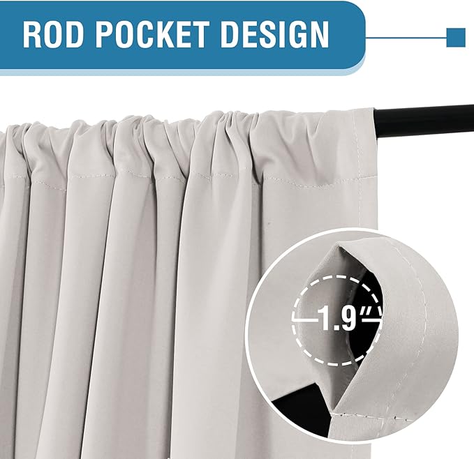 H.VERSAILTEX 100% Blackout Curtains - Image 3