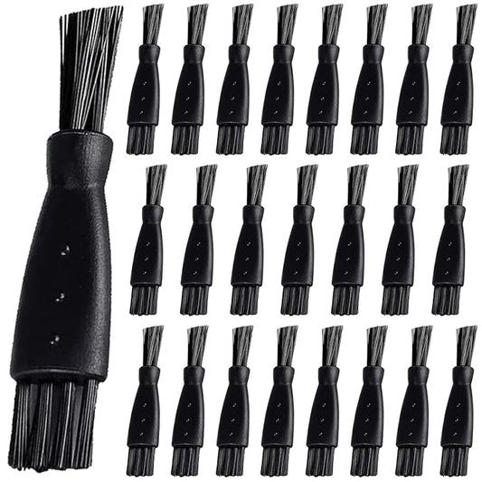 24pcs Men's Electric Shavers Cleaning Brush Double-Sided Shavers Brush Hair by LinMei