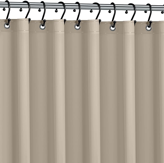 Premium Shower Curtain Liner, 6G PEVA Shower Curtain by ITALIANCOLLECION