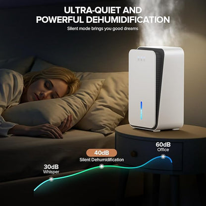 Dehumidifier for Home, 1000 sq.ft Dehumidifier - Image 8