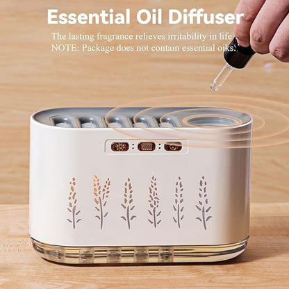 5 Nozzle Cool Mist Humidifier, Music-Sensing Humidifier Diffuser - Image 5