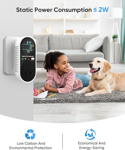 Carbon Monoxide Detectors & Natural Gas Detector, 4-in-1 Carbon Monoxide - Image 3