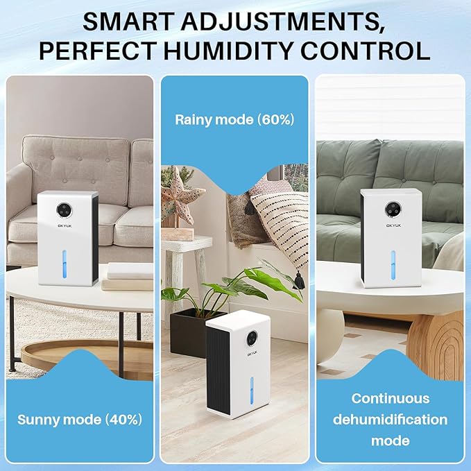 OKYUK Dehumidifier, 95 oz dehumidifiers - Image 2