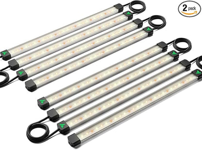 VIVOSUN Lumaray LED Grow Light Bars 16”, Full Spectrum Side Lighting by VIVOSUN