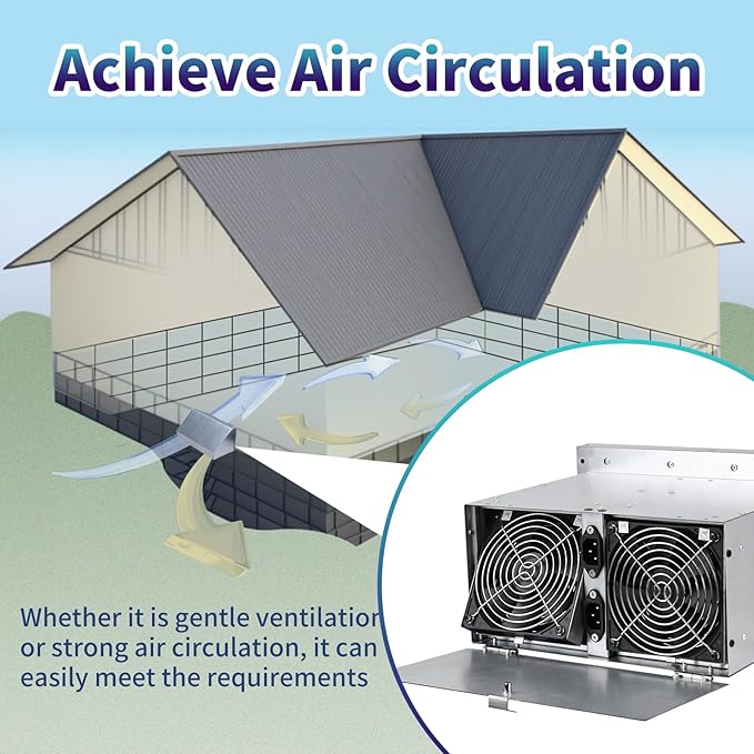 Reversible Basement Ventilation Fan - Image 7