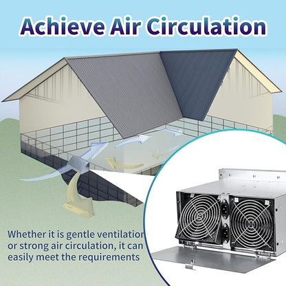 Reversible Basement Ventilation Fan - Image 7