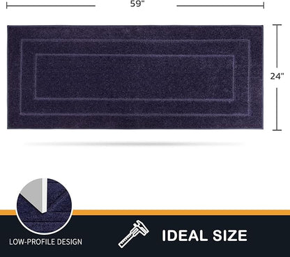 PURRUGS Dirt Trapping Door Mat 24" x 59", Non-Slip/Skid Machine Washable - Image 2