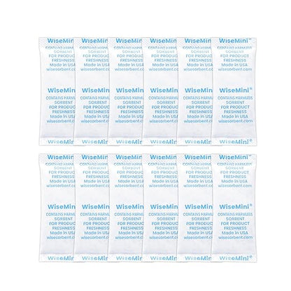 500pcs 5 Gram Food Safe Desiccant Packs, Premium Silica Gel Packets, Desiccant by Wisesorb