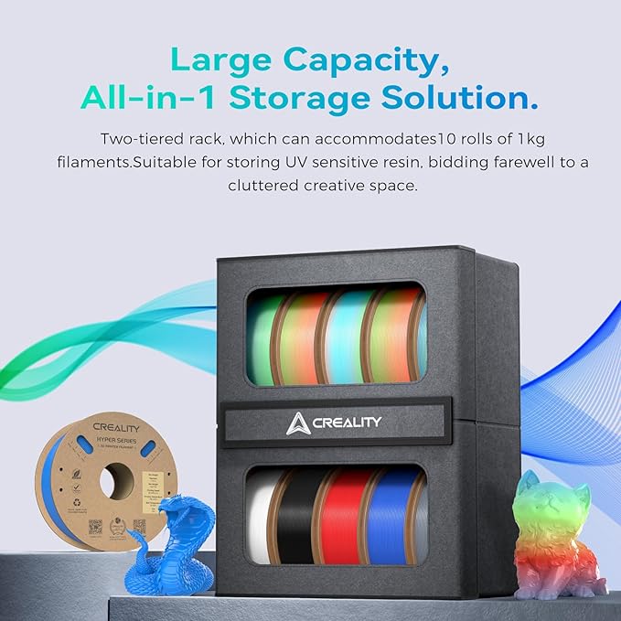 Creality Filament Storage Box, 3D Printer Filament Storage - Image 3