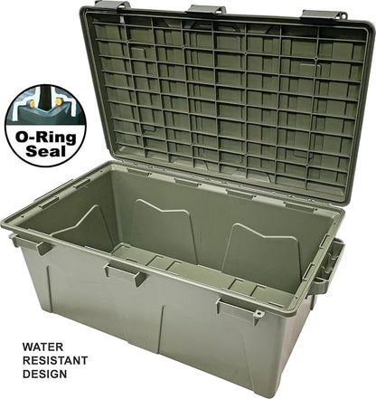 MTM ACRG18 Gear Crate Utility Box, Water Resistant Gear Dry Storage Box - Image 2