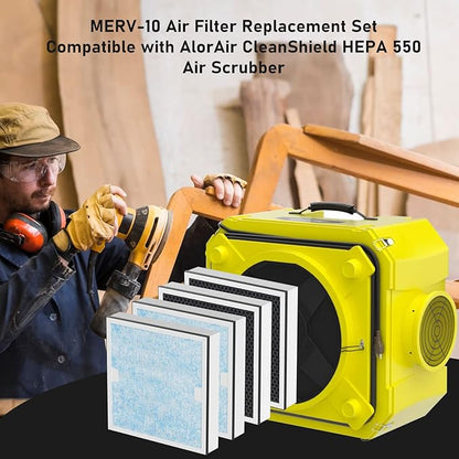 Carmerny HEPA & Activated Carbon Filter Replacement Set Compatible - Image 4