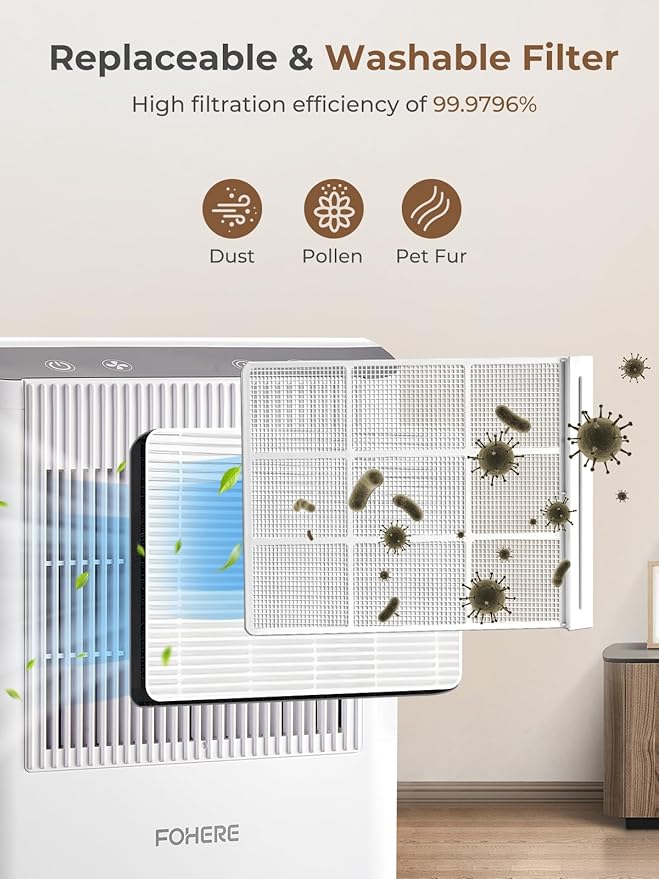 Dehumidifier for Home 1000 Sq.Ft, 85OZ Dehumidifiers for Basement Bedroom - Image 6