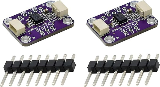 2Pcs PCT2075 11 Bit Higher Accuracy ADC Measurement I2C Temperature Sensor by Unknown