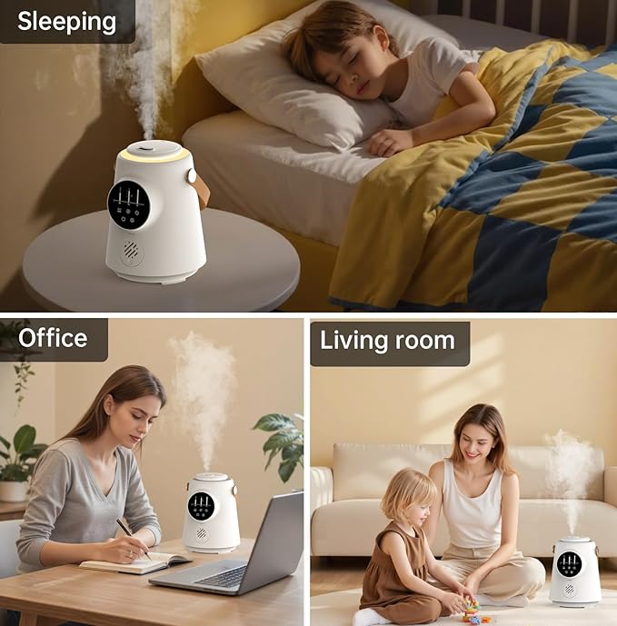 YOGIN Baby Humidifier for Bedroom Nursery – 2.5L Ultrasonic Cool Mist, - Image 6