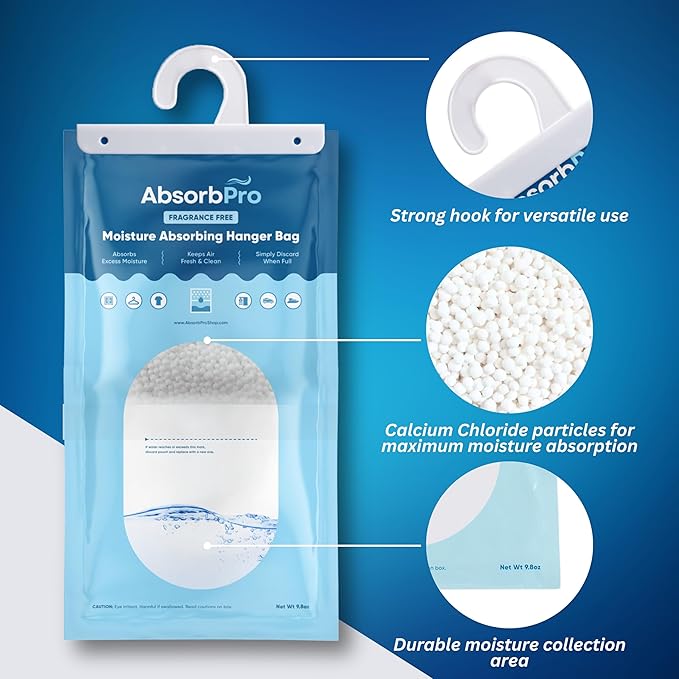Moisture Absorbing Hanger Bag Fragrance Free - Image 4